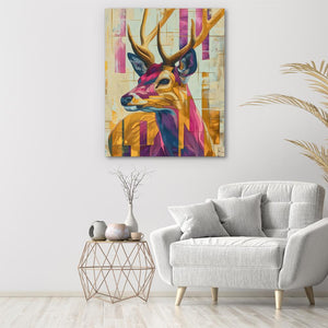 Deer of Light - Luxury Wall Art