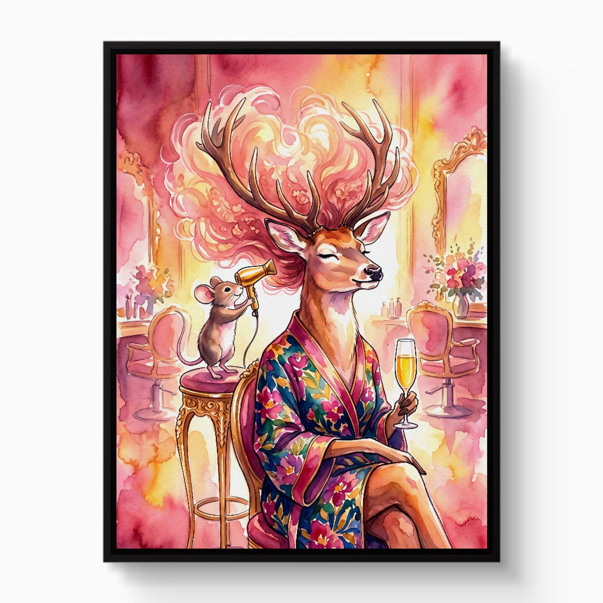 Deer's Styling Session - Luxury Wall Art