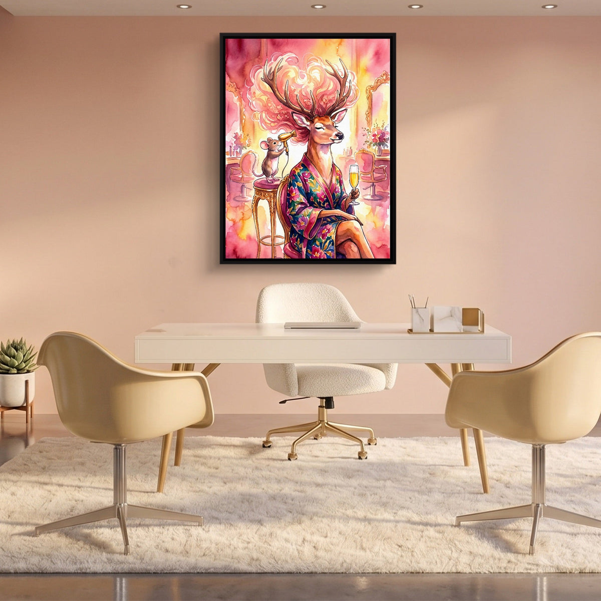 Deer's Styling Session - Luxury Wall Art
