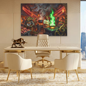 Demons Hellfire Chef — Demons Hellfire Chef Lux Gold Bull Land 101