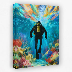 Depths to Light - Luxury Wall Art