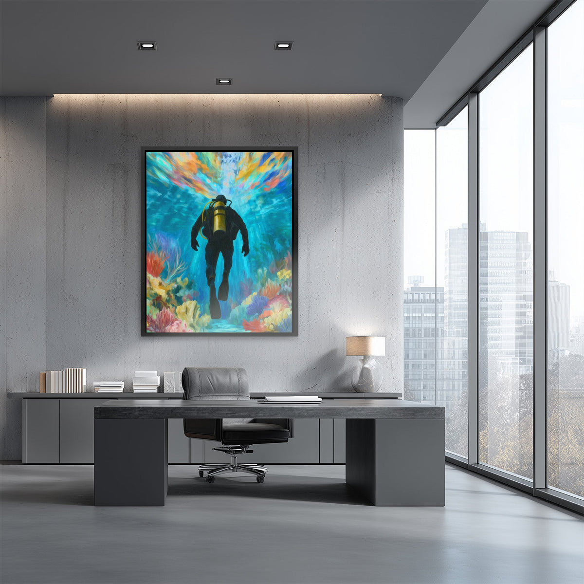 Depths to Light - Luxury Wall Art