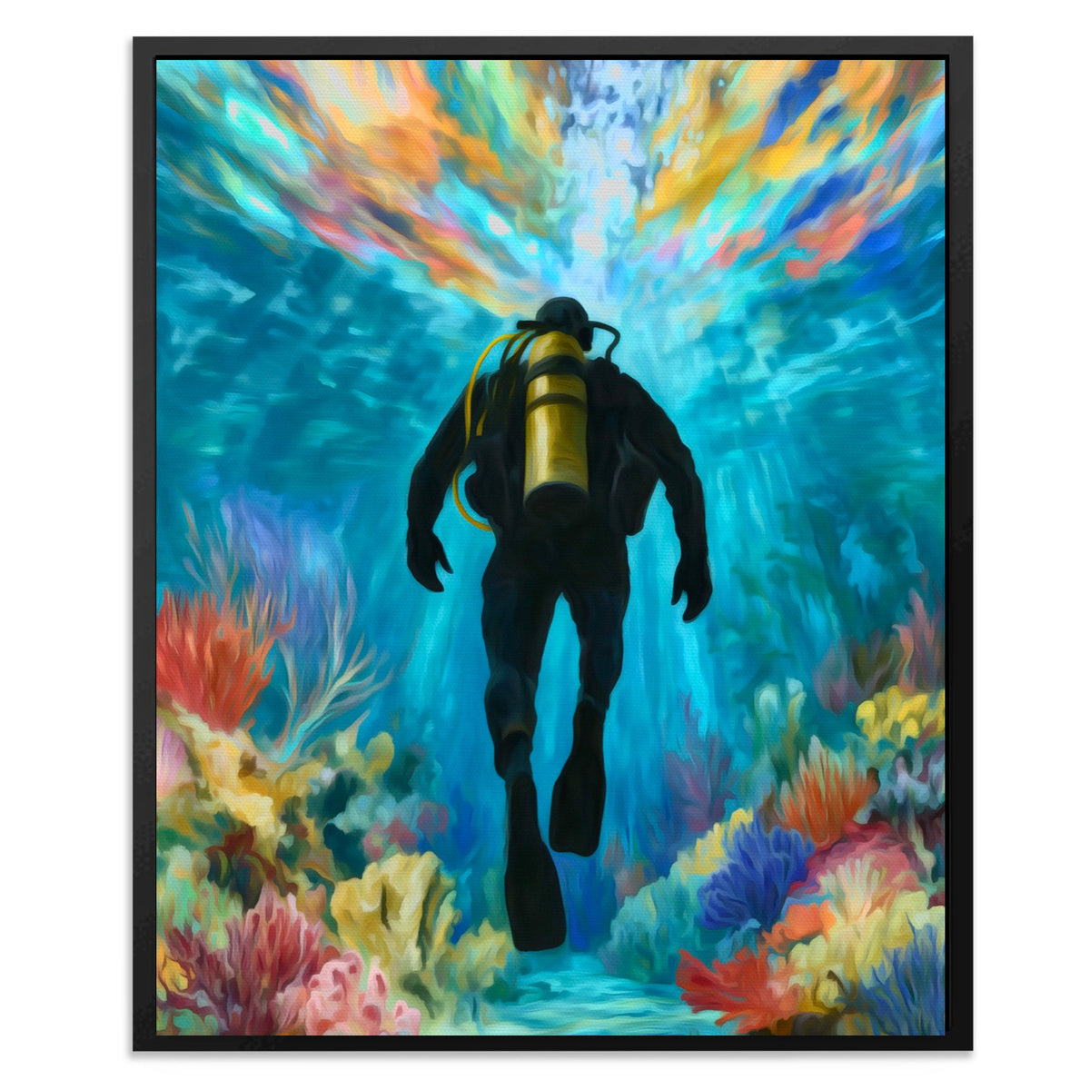 Depths to Light - Luxury Wall Art