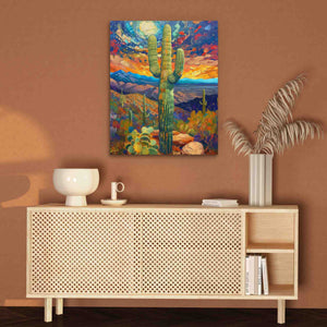 Desert Cactus - Luxury Wall Art