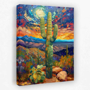 Desert Cactus - Luxury Wall Art