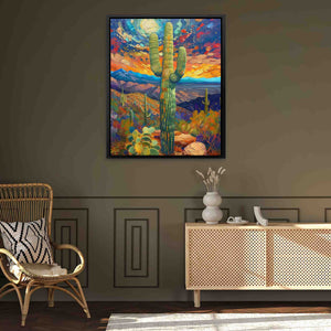 Desert Cactus - Luxury Wall Art