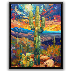 Desert Cactus - Luxury Wall Art