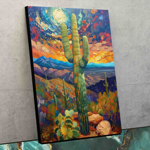 Desert Cactus - Luxury Wall Art