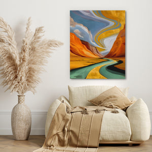 Desert Canyon Convergence — Desert Canyon Convergence beige couch 318