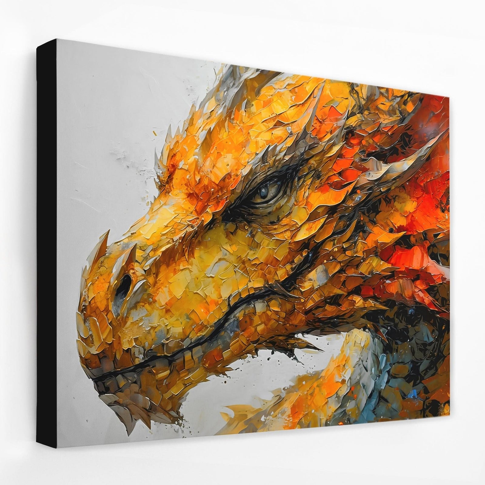 Desert Dragon - Dragon Canvas Wall Art