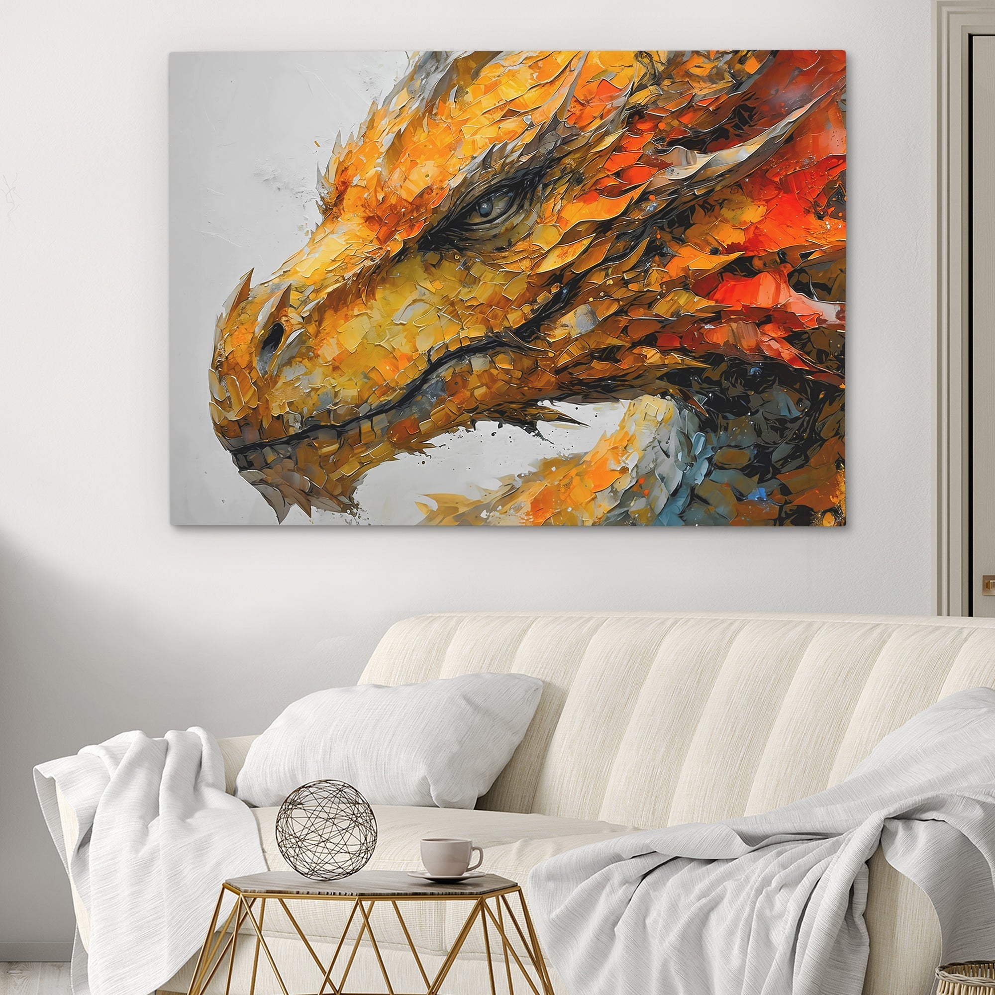 Desert Dragon - Luxury Wall Art