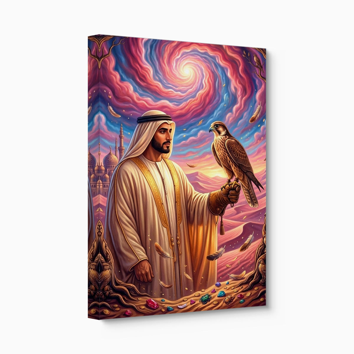 Desert Falconry - Luxury Wall Art