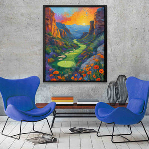 Desert Golf - Luxury Wall Art