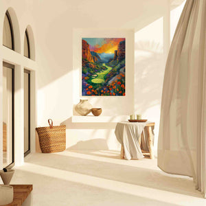 Desert Golf - Luxury Wall Art