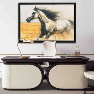 Desert Horse - Luxury Wall Art