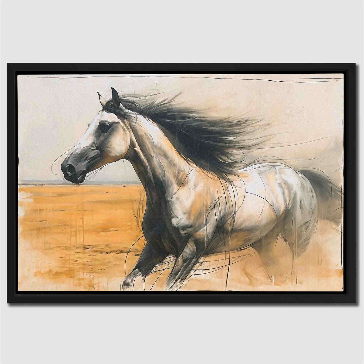 Desert Horse - Luxury Wall Art