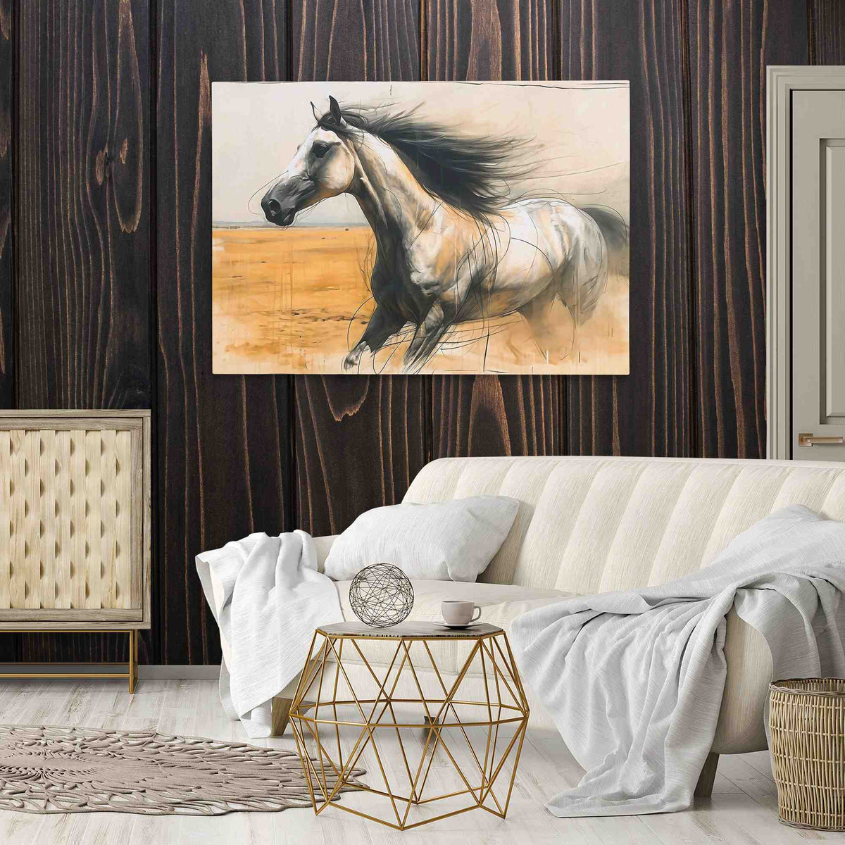 Desert Horse - Luxury Wall Art