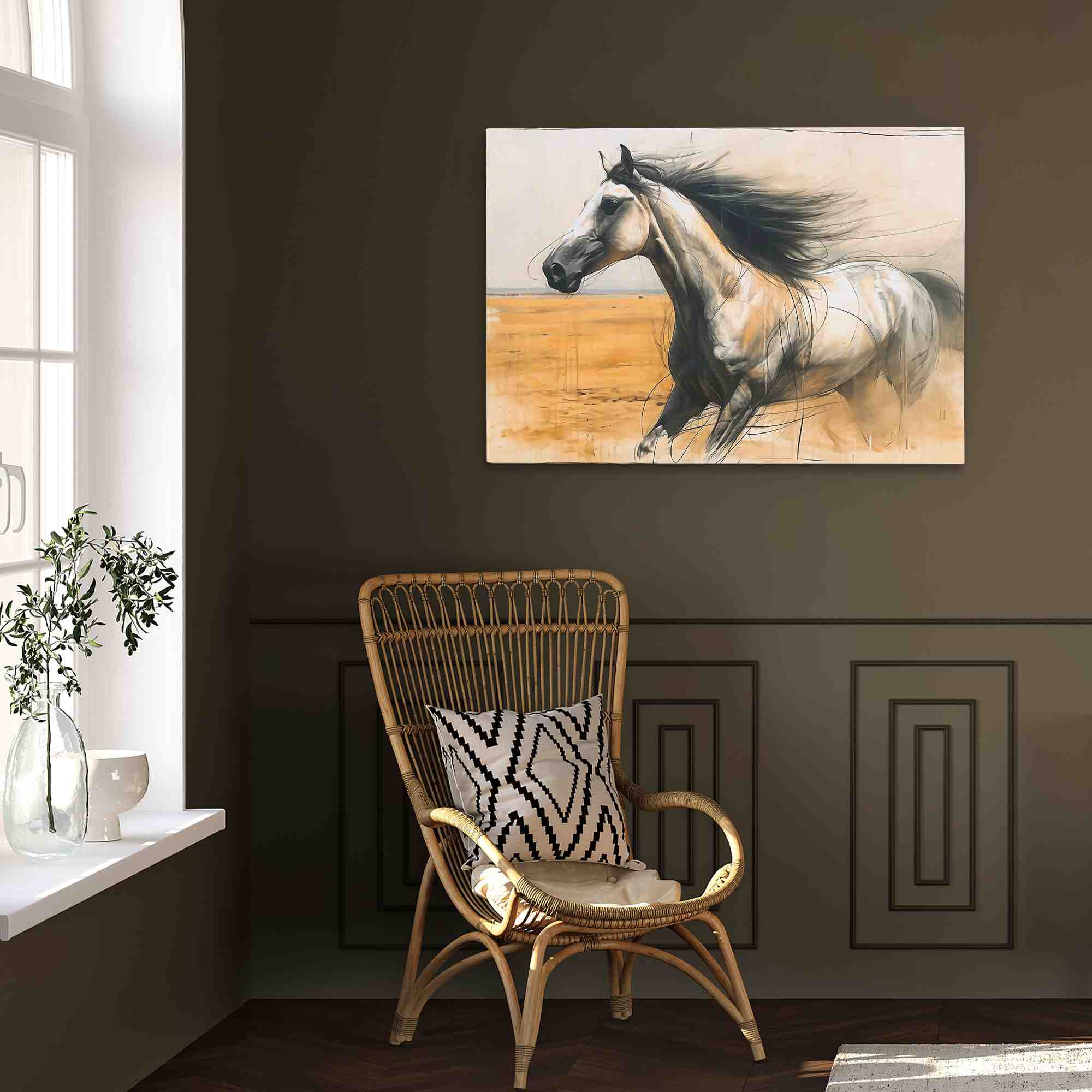 Desert Horse - Luxury Wall Art