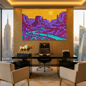 Desert Saguaro Twilight — Desert Saguaro Twilight Pent Bull Land 182
