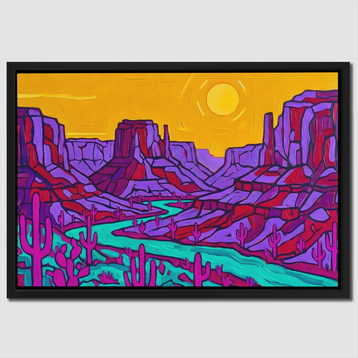 Desert Saguaro Twilight — Desert Saguaro Twilight Close Up Landscape 6