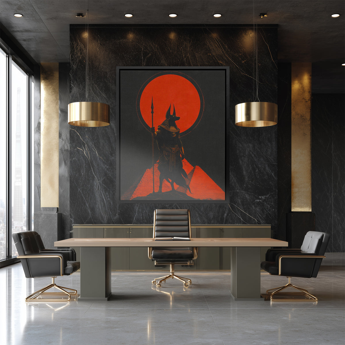 Desert Sentinel Rising - Luxury Wall Art