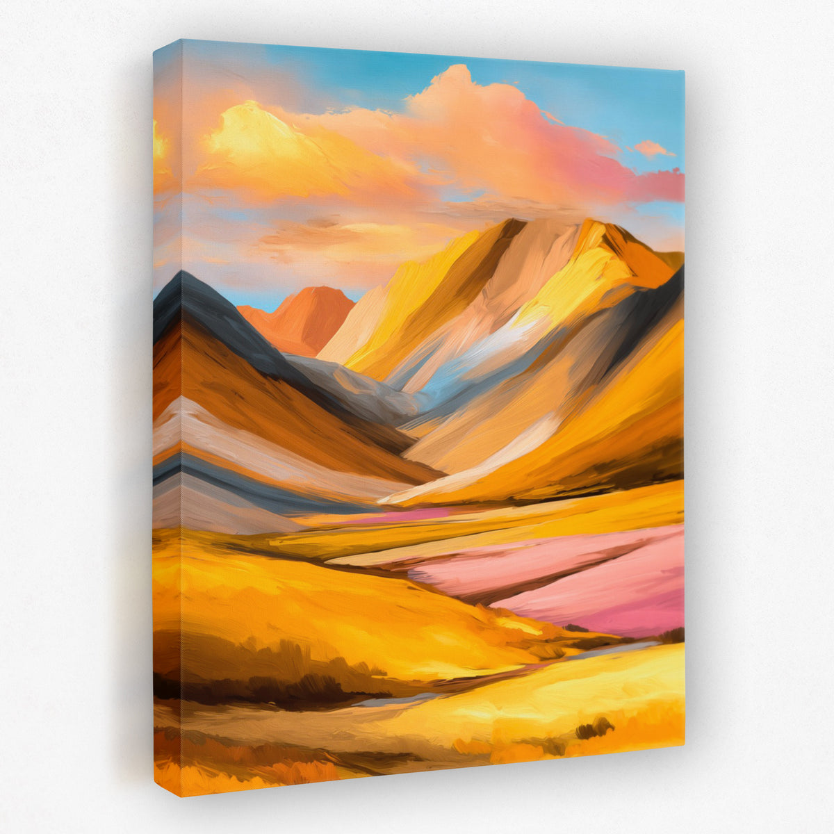 Deserts Golden Breath - Luxury Wall Art