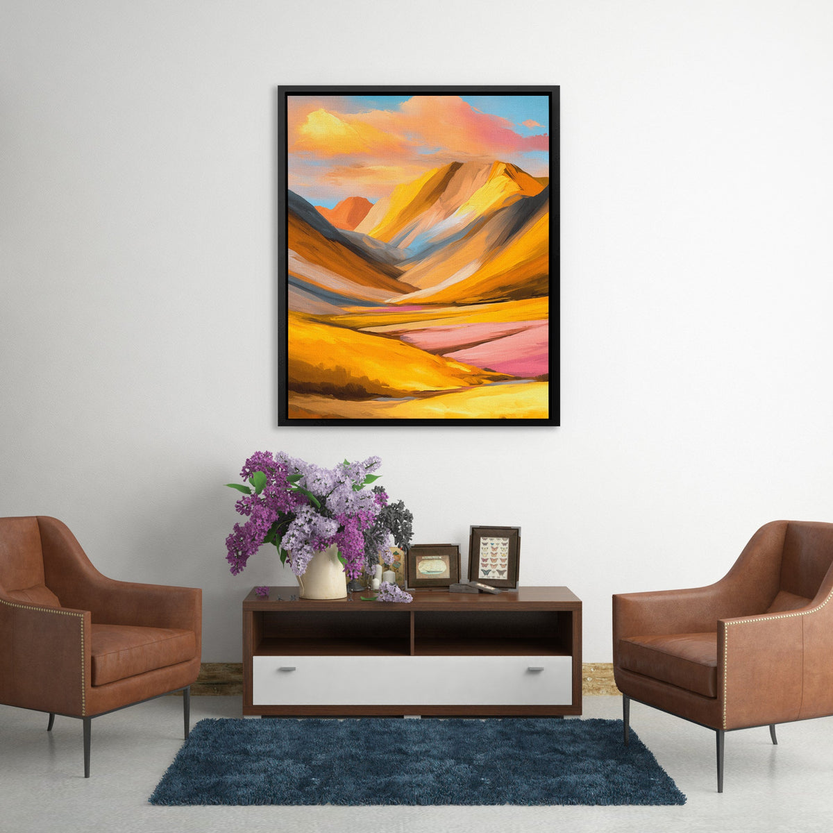 Deserts Golden Breath - Luxury Wall Art