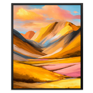 Deserts Golden Breath - Luxury Wall Art
