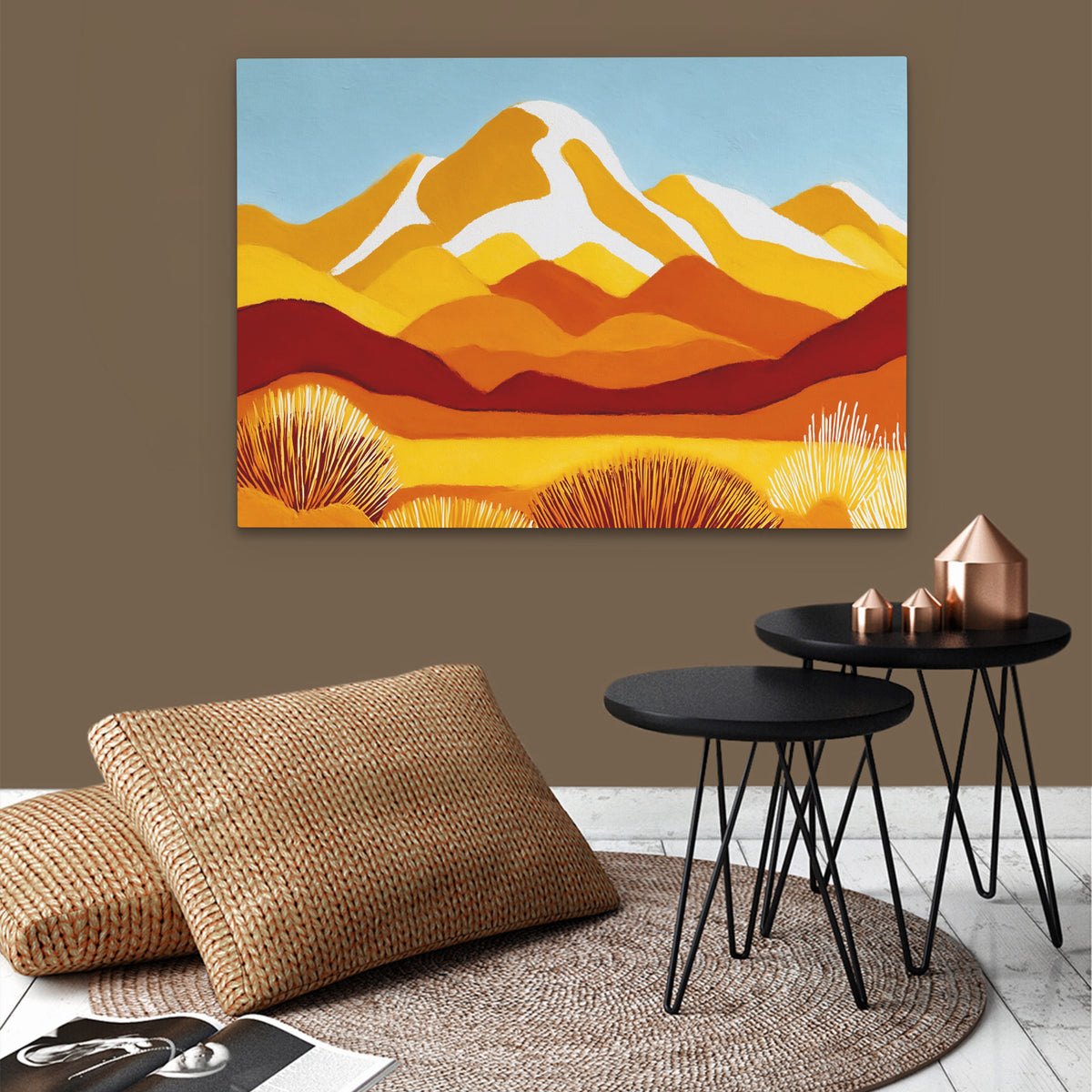 Deserts Golden Hour - Luxury Wall Art