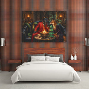 Devil's Emerald Covenant — Devil's Emerald Covenant Wood Bedroom   Landscape 199