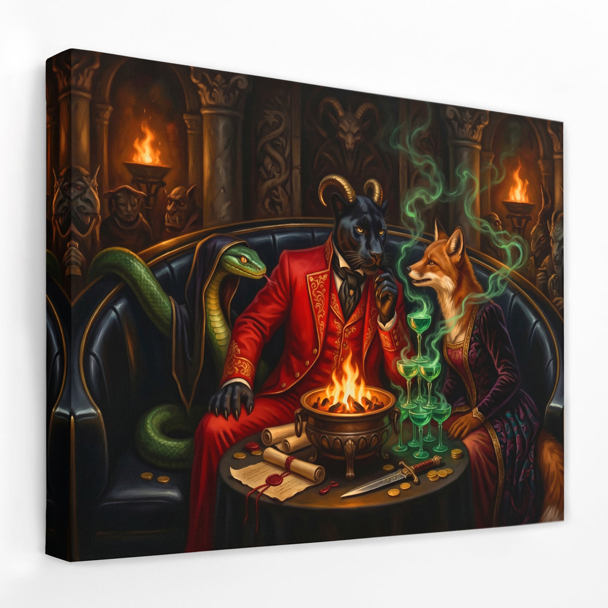 Devil's Emerald Covenant — Devil's Emerald Covenant Landscape   Side View   Mirror Wrap 71