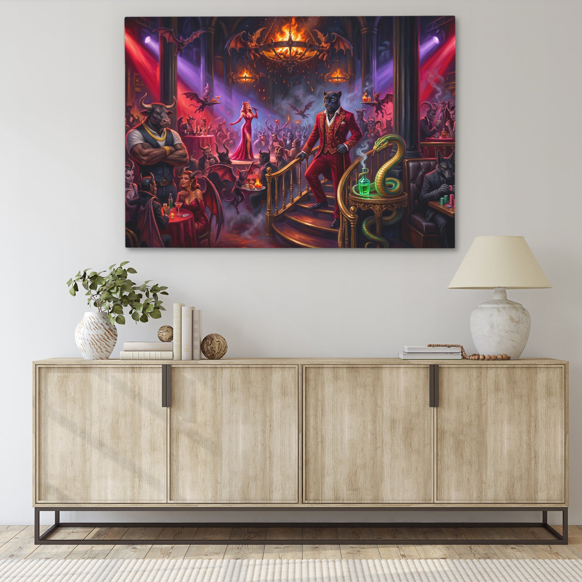 Devil's Night Club — Devil's Night Club Living Room Desk 88
