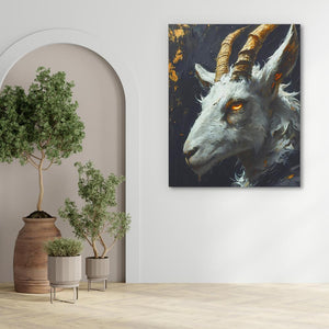 Devilish Goat - Luxury Wall Art