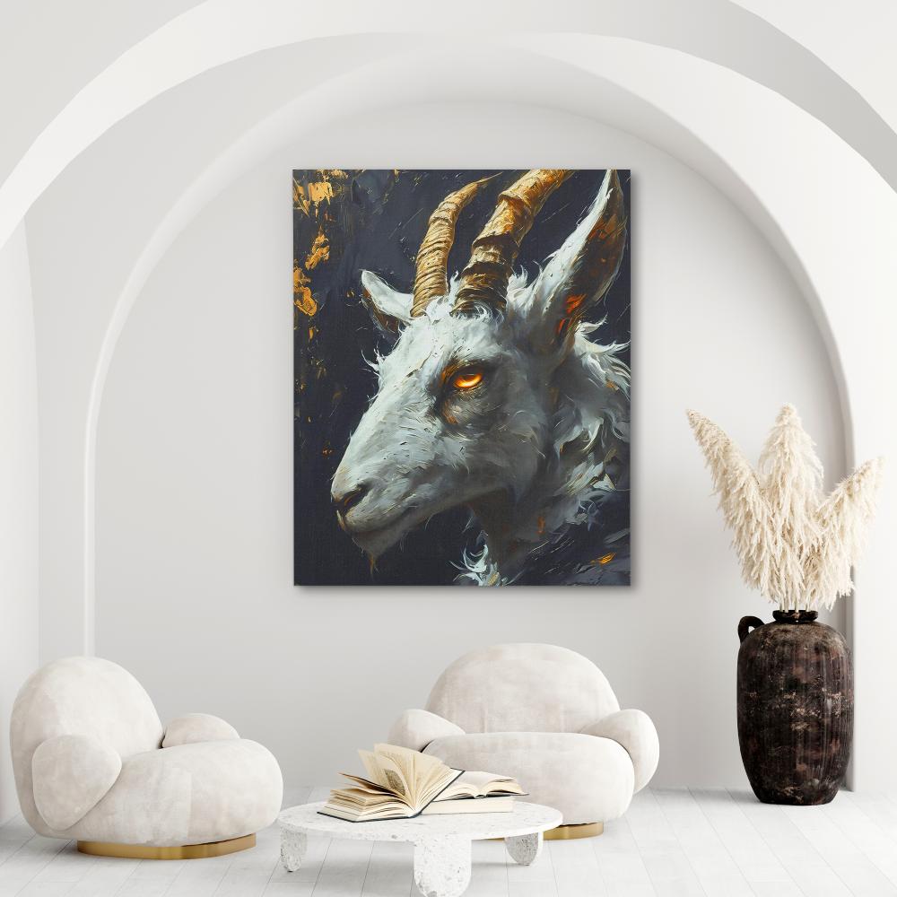 Devilish Goat - Luxury Wall Art