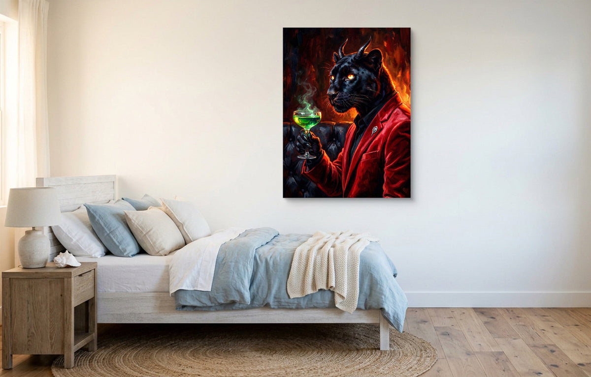 Devilish Panther - Luxury Wall Art