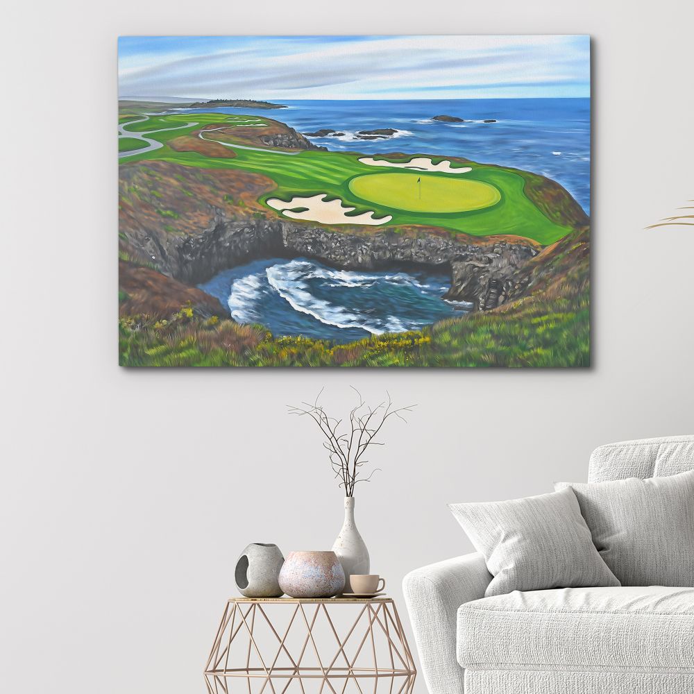 Difficult Par 4 - Luxury Wall Art