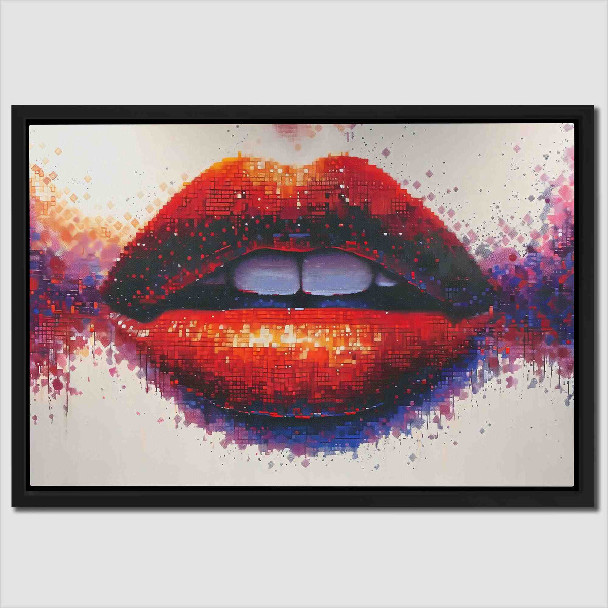 Digital Kiss - Luxury Wall Art