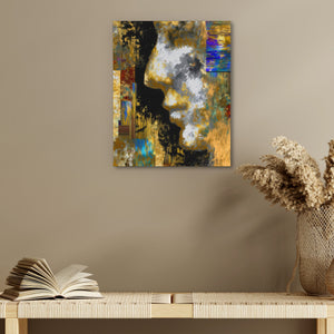 Digital Ruins Cascade - Luxury Wall Art