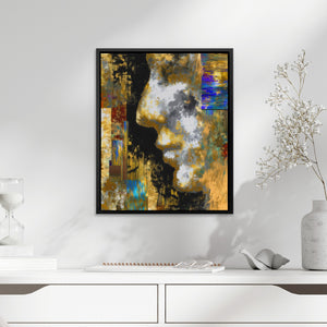 Digital Ruins Cascade - Luxury Wall Art