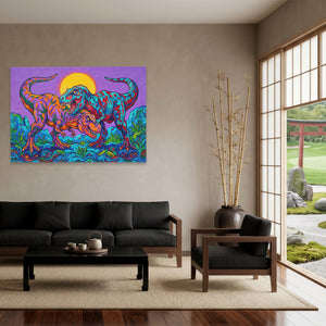 Dinosaurs Vibrant Wilderness — Dinosaurs Vibrant Wilderness Japanese Garden Land 41