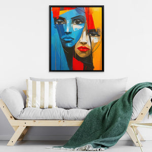 Displeased Faces - Luxury Wall Art