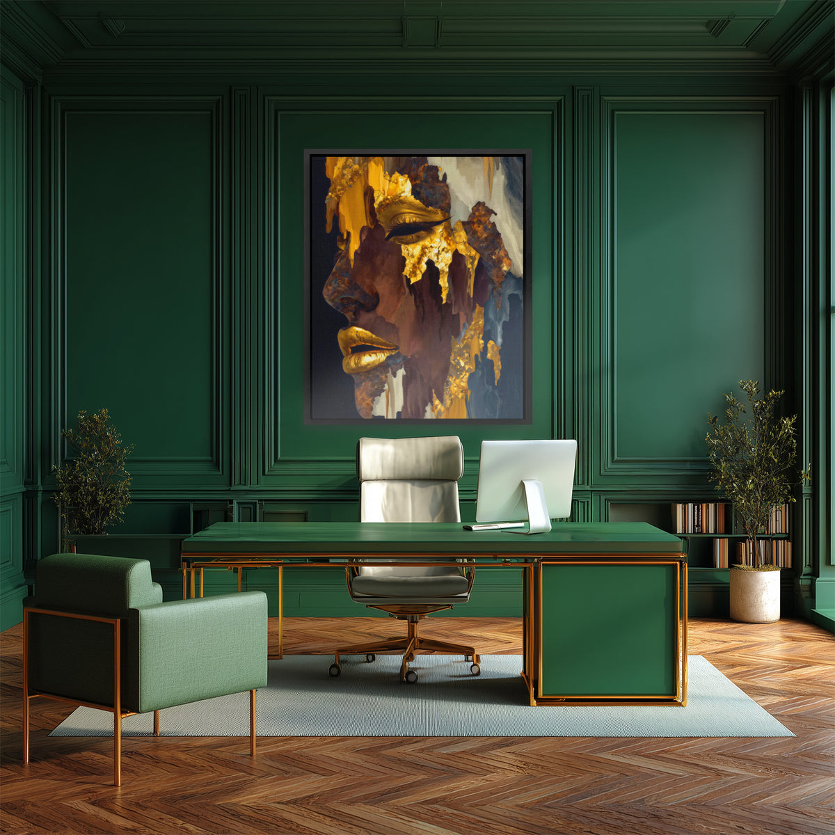 Dissolving Gaze - Luxury Wall Art