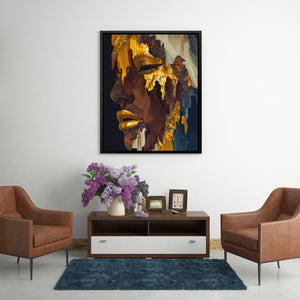 Dissolving Gaze - Luxury Wall Art