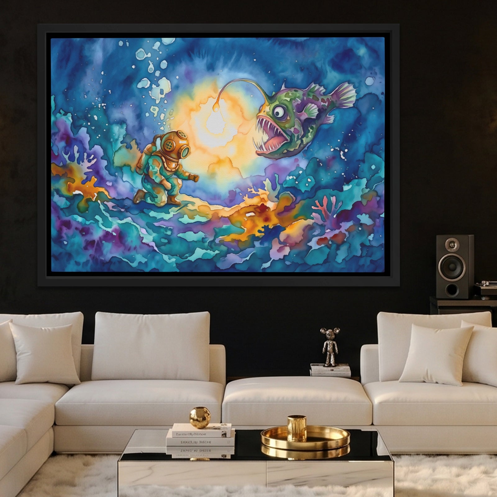 Diver Lantern Discovery — Diver Lantern Discovery Close Up Landscape 10