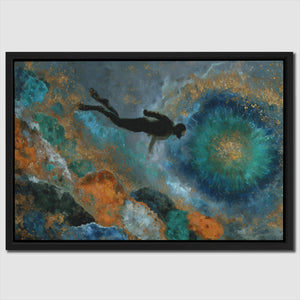 Divers Azure Dream - Luxury Wall Art