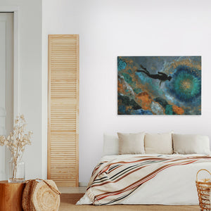 Divers Azure Dream - Luxury Wall Art