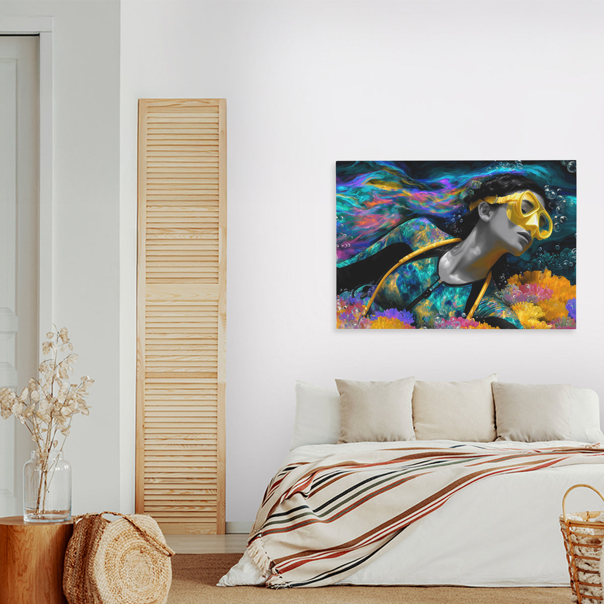 Divers Coral Haven - Luxury Wall Art