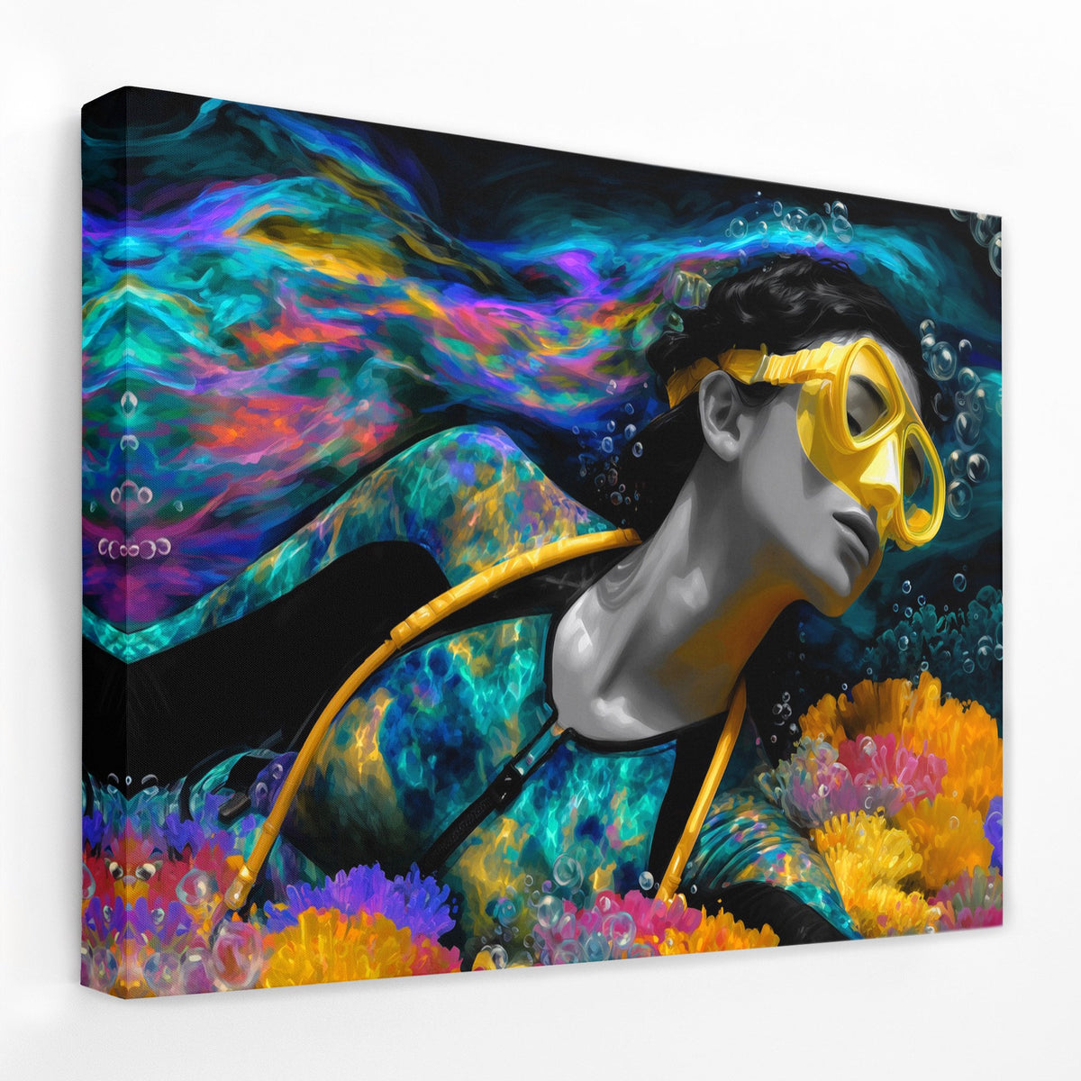 Divers Coral Haven - Luxury Wall Art