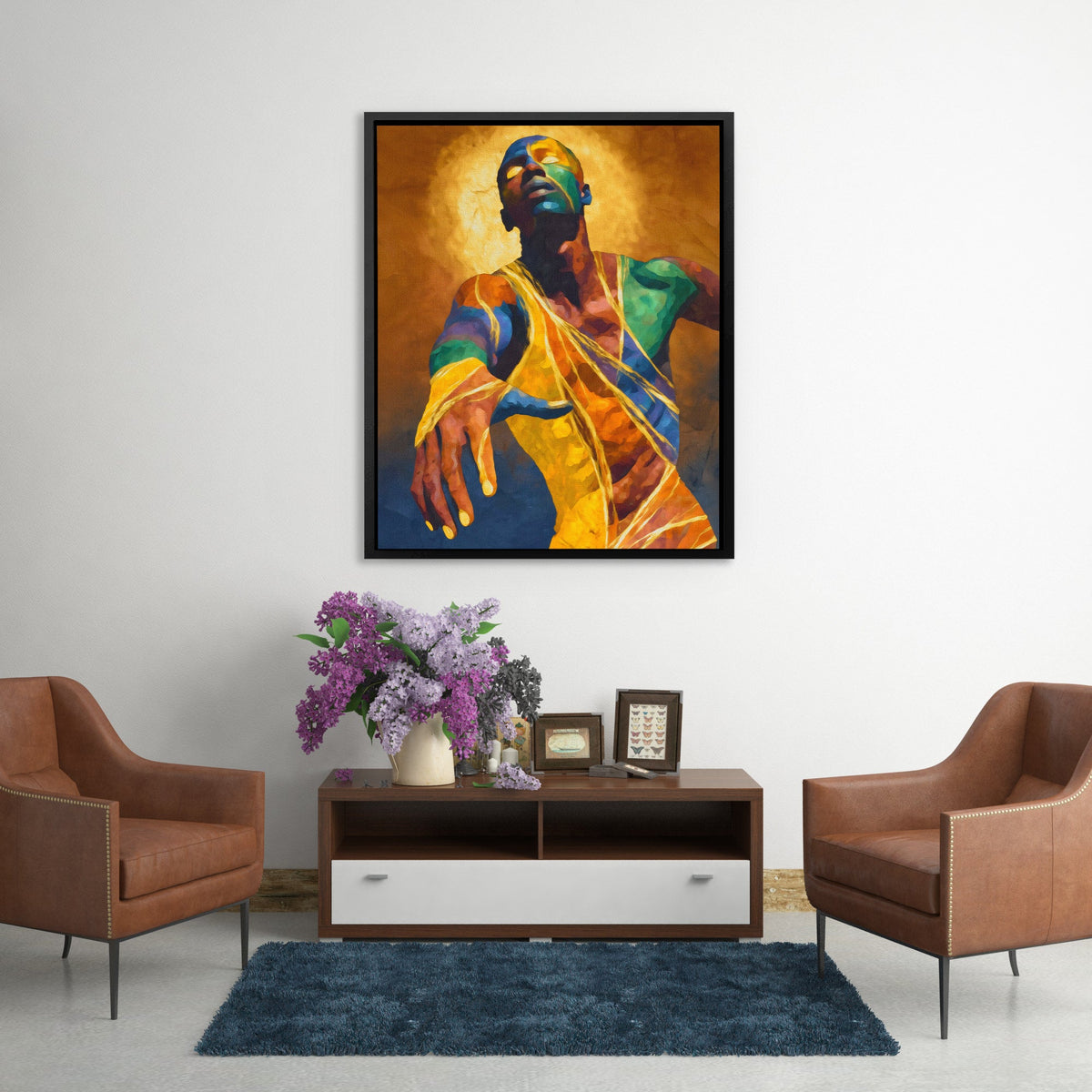 Divine Ascension Prayer - Luxury Wall Art