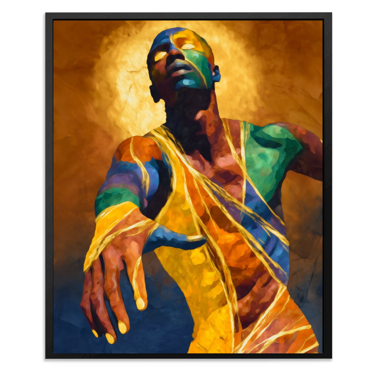 Divine Ascension Prayer - Luxury Wall Art